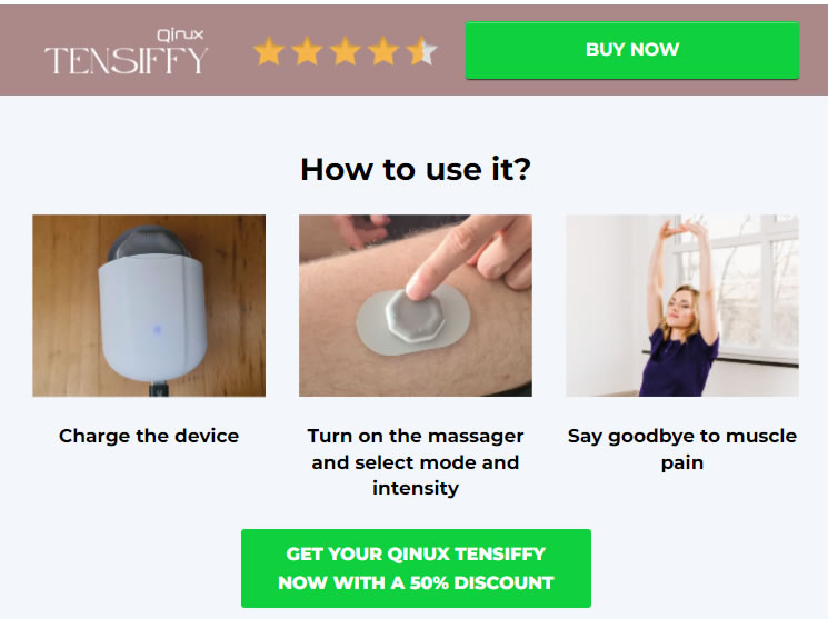 Discover Qinux Tensiffy: Your Ultimate Solution for Muscle Pain Relief