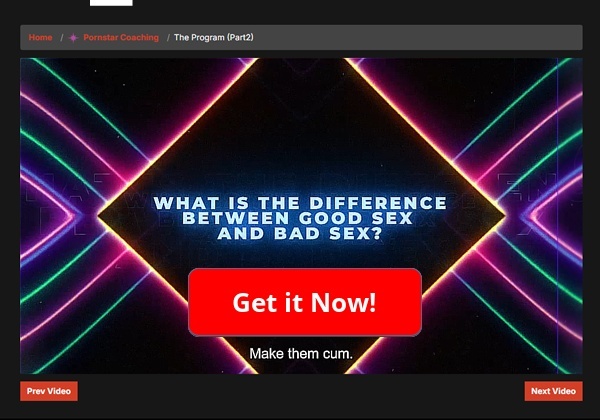 PornStar Coaching Review + Reviews: Katie Morna's Porn Star Coaching