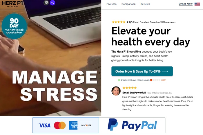 Herz P1 Smart Ring Review: Men's Health Tracking Without the Marketing BS